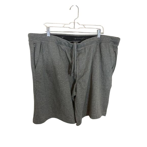 Eddie Bauer Men's XL Dark Charcoal Grey Sweat Casual Athletic Shorts - Picture 1 of 5